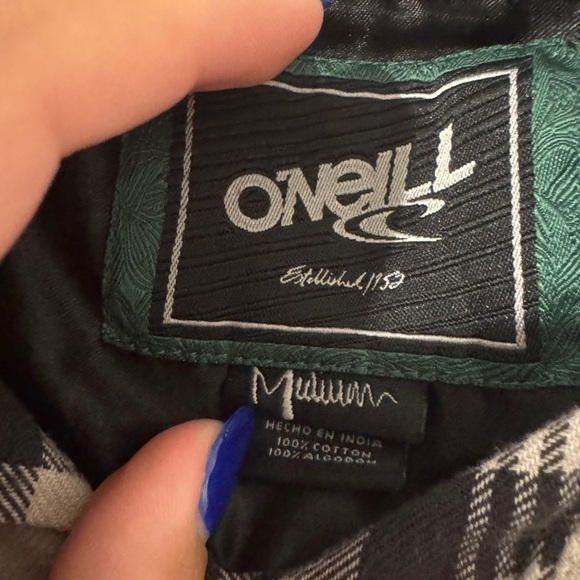O’Neil Flannel Sz medium - Picture 3 of 5